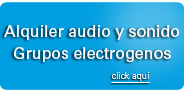 alquiler de audio y sonido